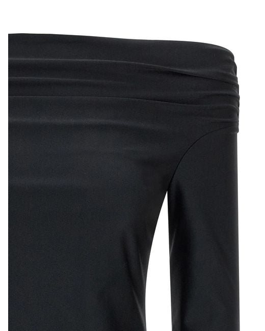 ANDAMANE Black 'Wallis' Top