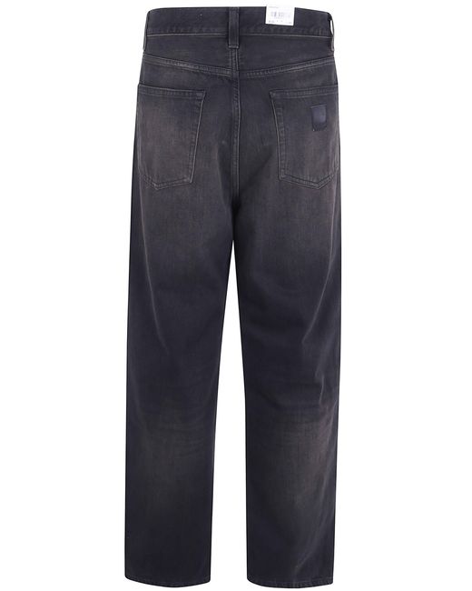 Carhartt Blue "Aaron" Pant 100% Cotton 'Camano' Denim, 12 Oz for men