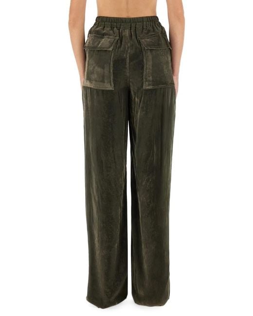 Rick Owens Green Pants "Dietrich"