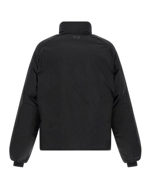 Y-3 Black Puffer' Down Jacket for men