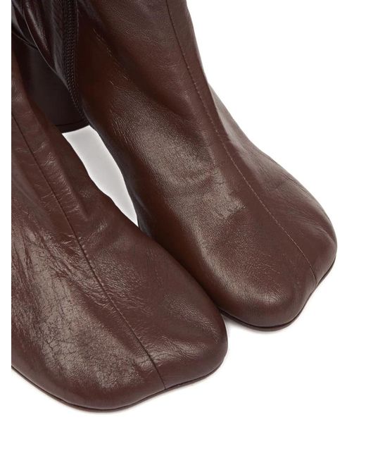 MM6 by Maison Margiela Brown Boots