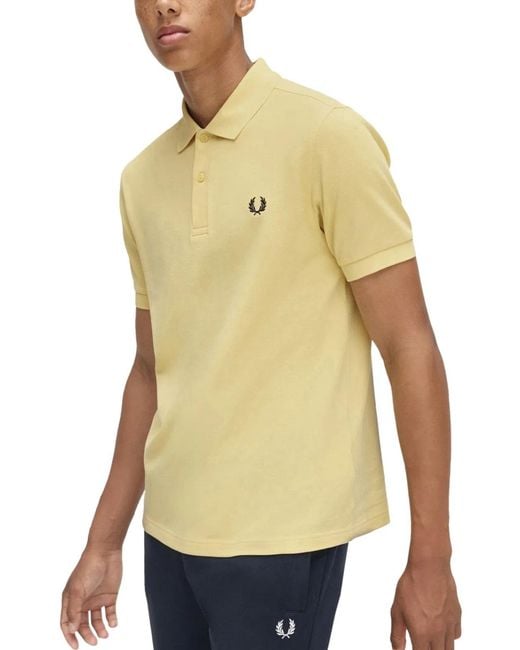 Fred Perry Yellow M6000" Polo Shirt for men