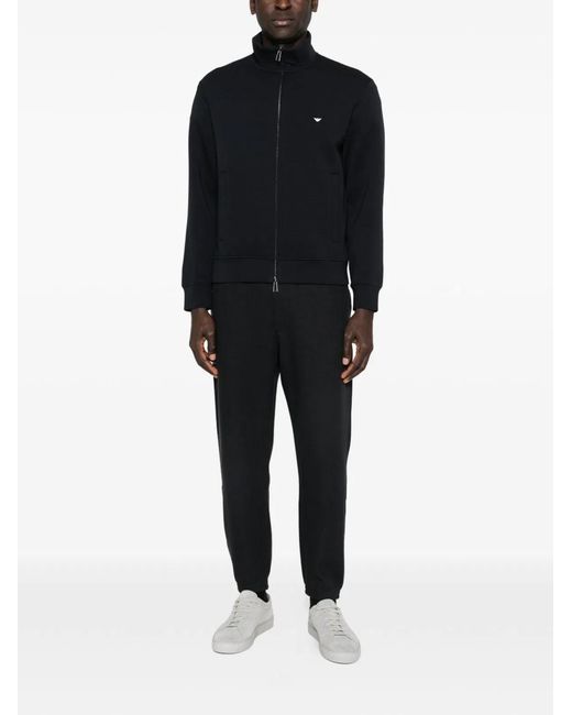 Emporio Armani Black Sweaters for men