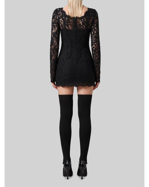 Dolce & Gabbana Black Dolce&Gabbana Mini Dress