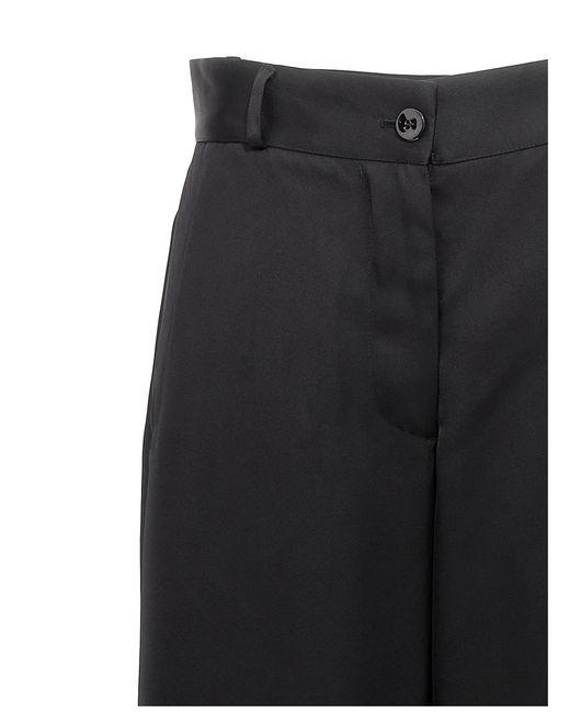 Jil Sander Black Wide Leg Pants