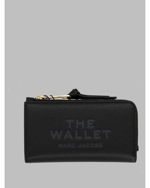 Marc Jacobs Black Portafoglio "The Leather Slim Wallet"