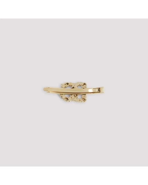 Dolce & Gabbana Metallic Dolce & Gabbana Brass Pin