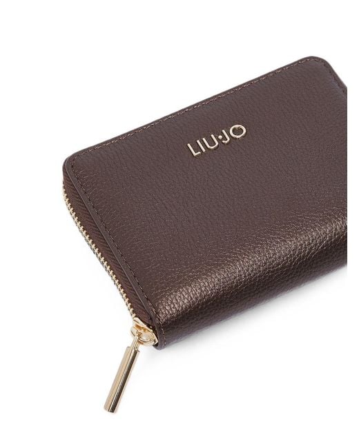 Liu Jo Brown Dark Polyurethane Wallet