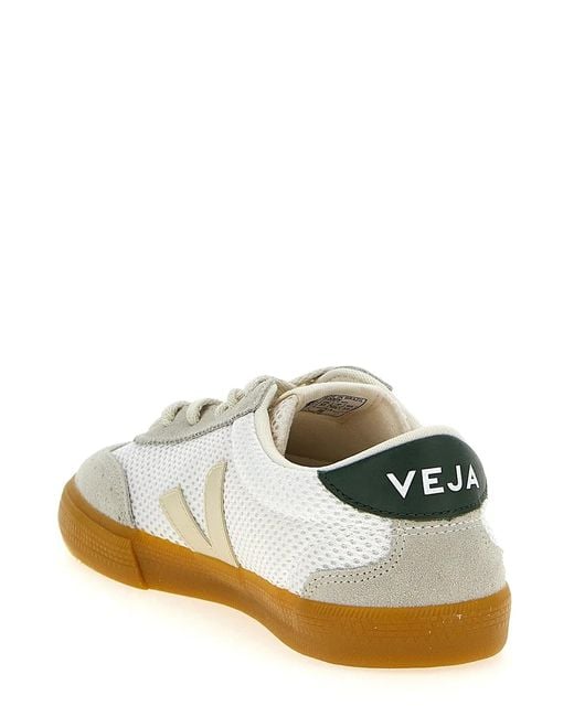 Veja White 'Volley' Sneakers for men