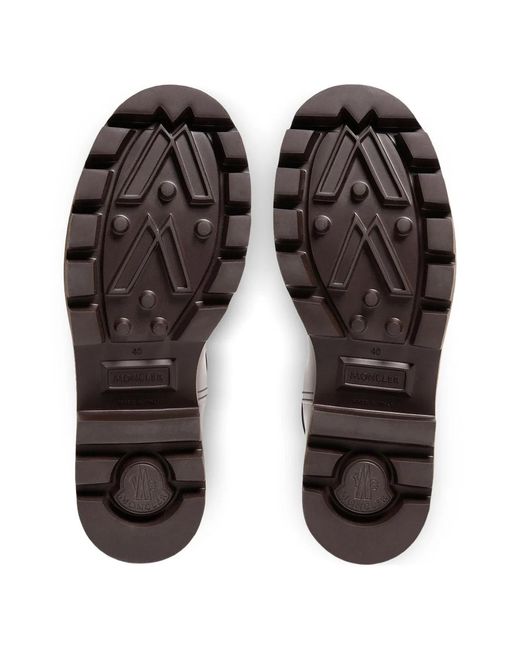 Moncler Black Kickstream Drawstring-Fastening Rain Boots