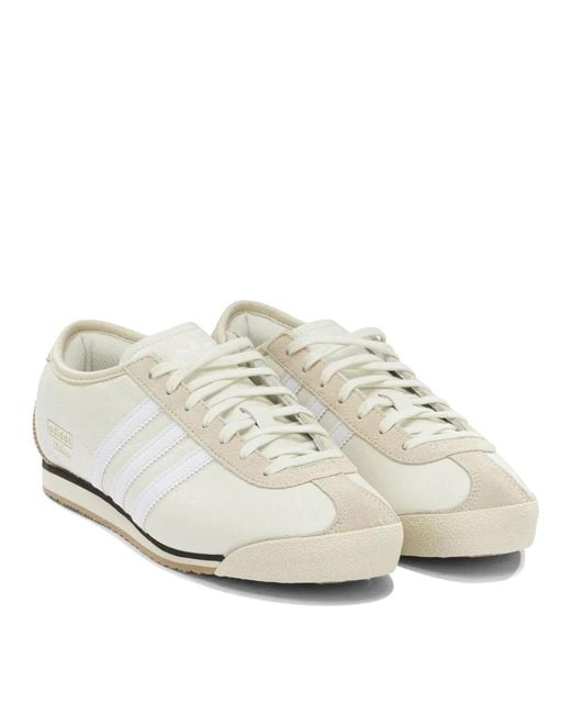 Adidas Originals White "Italy 70S" Low Top Sneakers for men