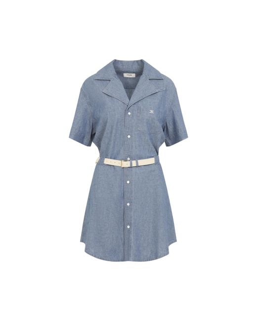 Céline Blue Dress