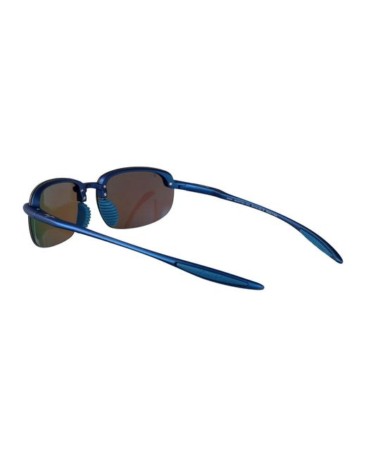 Maui Jim Blue Metal Matte Nylon Sunglasses