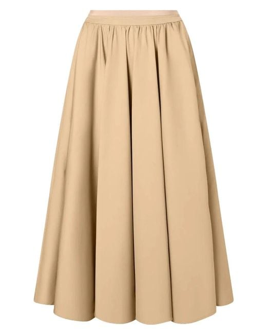 Patou Natural Cotton Maxi Skirt