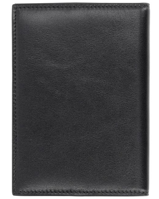 Dolce & Gabbana Black Dolce & Gabbana Passport Holder "Storm" for men