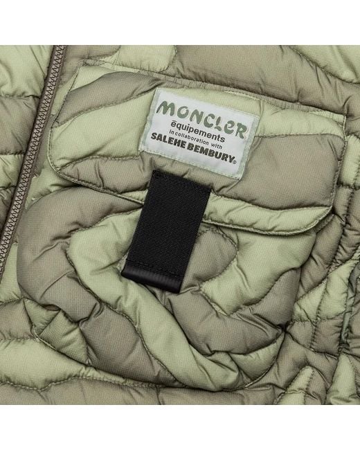 Moncler Genius Green Peano Jacket X Salehe Bembury for men
