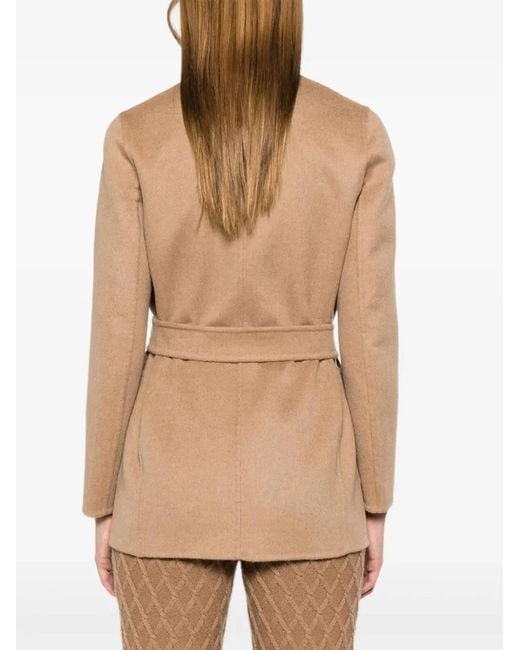 Max Mara Natural Woolen Coat