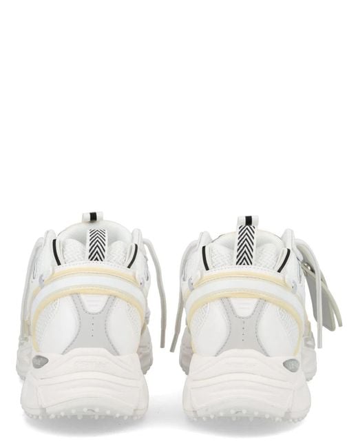 Off-White c/o Virgil Abloh White Lace-Up Sneakers for men