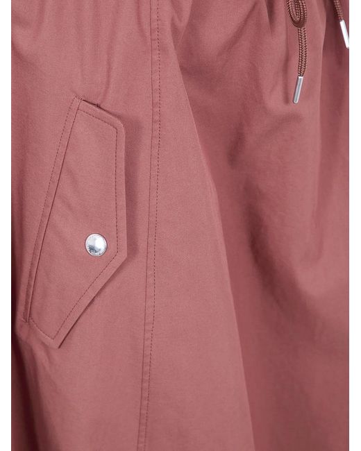 Paul Smith Red Midi Skirt