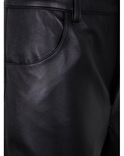 Loulou de Saison Blue Figari Leather Pants