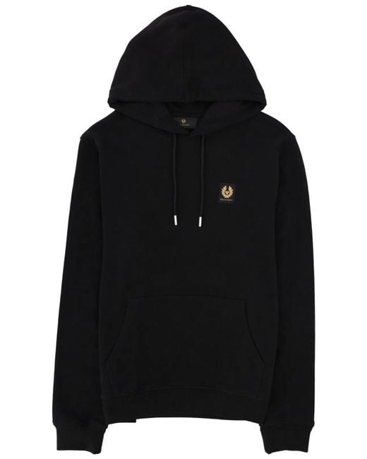 Belstaff Black Felpa Con Logo for men