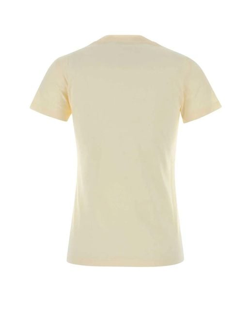 Moncler White Ss T-Shirt