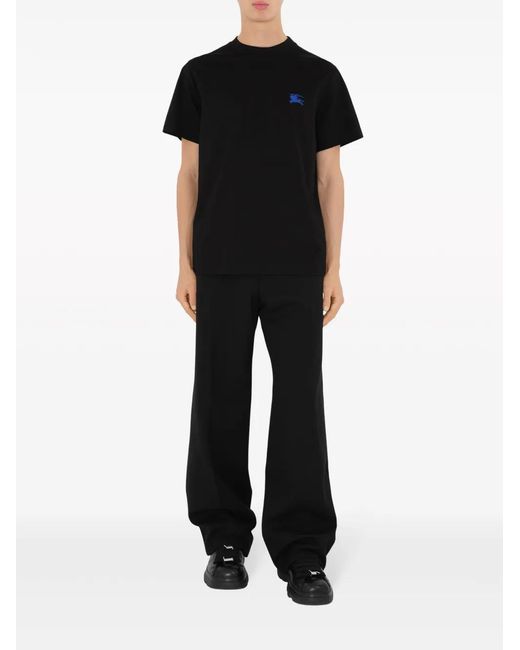 Burberry Black T-Shirts And Polos for men