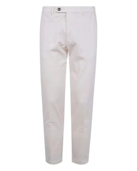 Michael Coal Gray "Capri American Pocket" Trousers for men