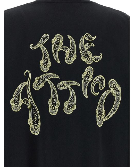 The Attico Black 'Il Primo Bagno' T-Shirt