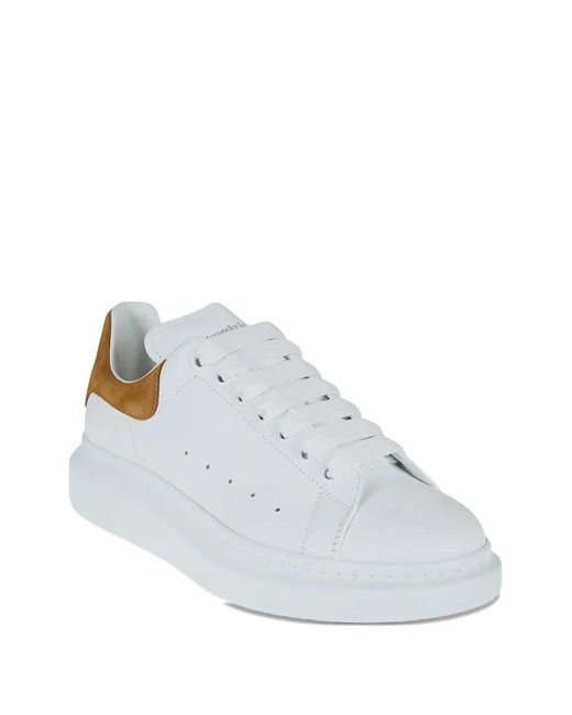 McQueen White Oversized Sneakers
