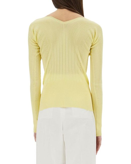 Jacquemus Yellow The Top Praluce