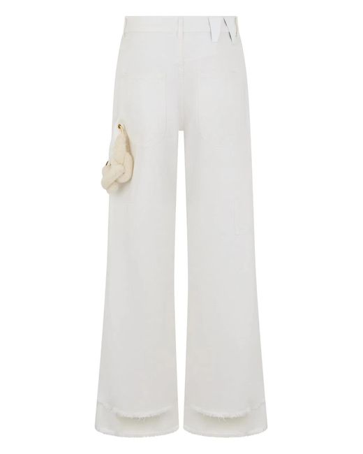 DARKPARK White Loose Jeans