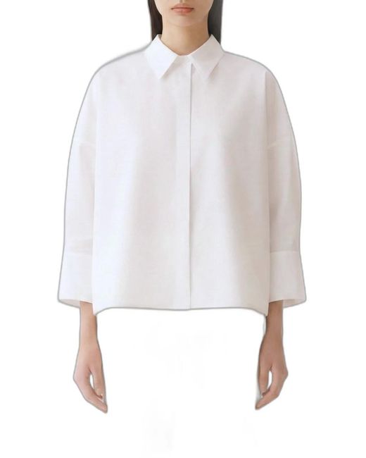 Fabiana Filippi White Cotton Shirt