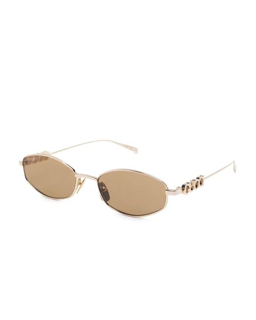 Gucci Natural Golden Metal Sunglasses