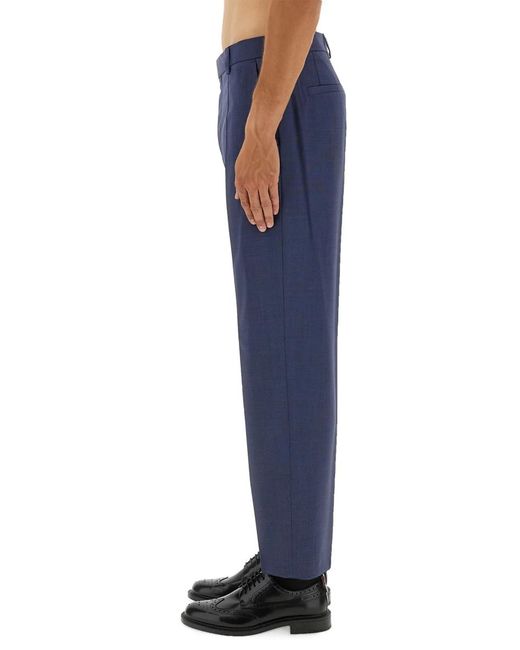 HUGO Blue Modern Fit Pants for men