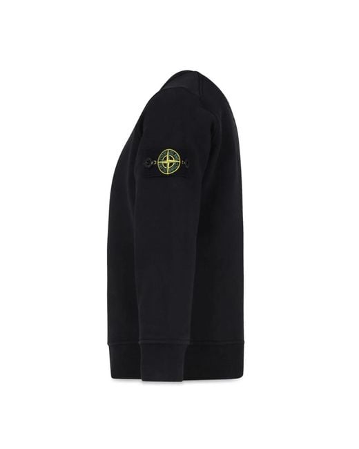 Stone Island Blue Sweatshirt