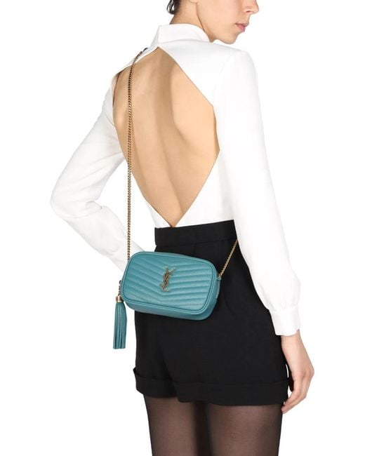 Saint Laurent Black Openback Suit