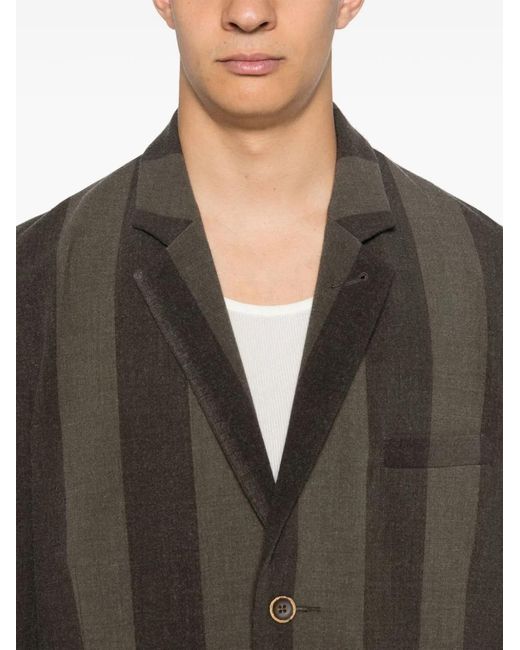 Uma Wang Brown Jacal Jacket for men