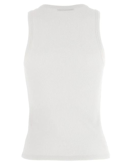 Givenchy White Logo Top