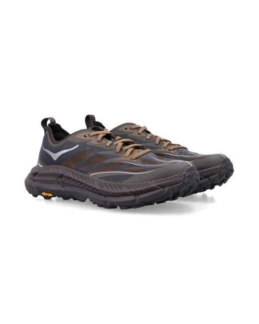 Hoka One One Brown Mafate Speed 4 Lite Sneaker