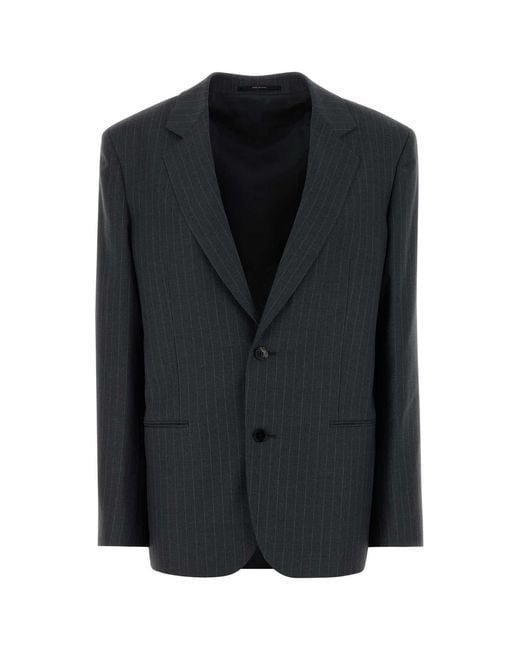 Gucci Black Wool Coat