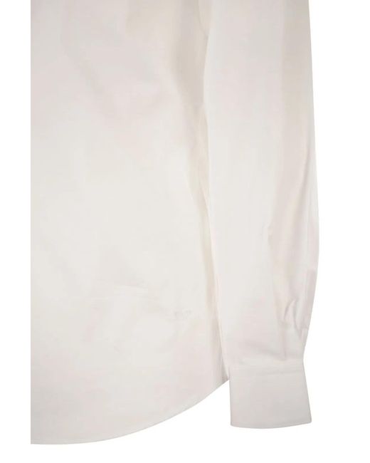 Fay White Regular Fit Shirt for men