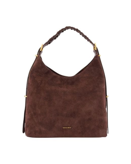 Vanessa Bruno Brown Jess Shoulder Bag