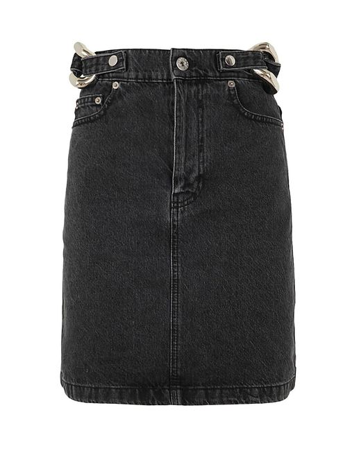 J.W. Anderson Black Chain Link Skirt