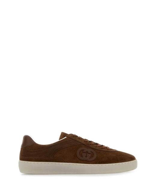 Gucci Brown Sneakers for men