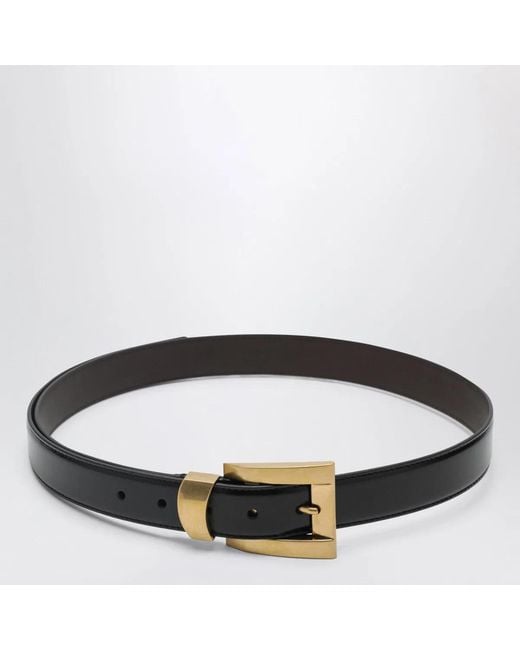 Versace Brown Leather Belt