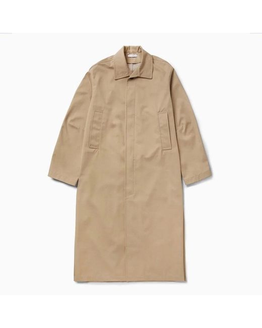1989 STUDIO Natural Mackintosh Coat for men