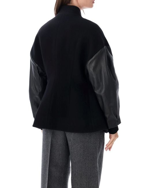 Totême  Blue Varsity Wool Jacket