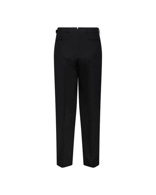 Prada Black Tailored Wool Pants for men
