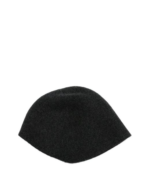 Uma Wang Black Bucket Hat